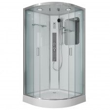 Душевая кабина NIAGARA PREMIUM NG-6002-01G низкий поддон, прозрачные стекла 1000x1000x2100