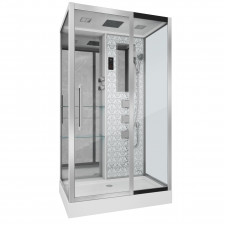 Душевая кабина NIAGARA LUX NG-7713WR правая, низкий поддон, прозрачные стекла 1200х820х2150