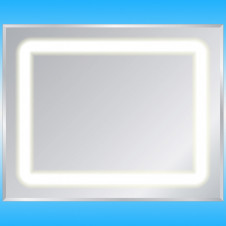 Зеркало люкс GLASSIKO GRAZIA 1000x800х27 с подсветкой, подогревом и сенсором