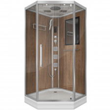 Душевая кабина NIAGARA LUX NG-7717WD низкий поддон, прозрачные стекла 1000х1000х2150