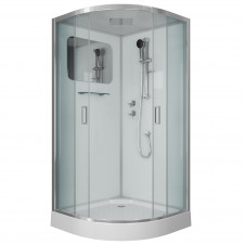 Душевая кабина NIAGARA PREMIUM NG-6002-01 низкий поддон, прозрачные стекла 1000x1000x2100