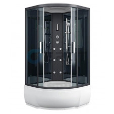 Душевая кабина ERLIT ER5709TP-C24 поддон высокий 900x900x2150 с крышей, тонированная с г/м