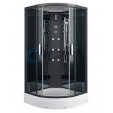 Душевая кабина ERLIT ER5710P-C24 поддон низкий 1000x1000x2150 тонированная, г/м