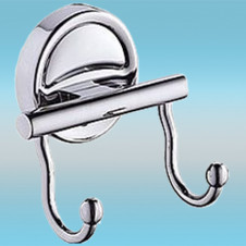 Крючок LEDEME L3505-2 настенный, двойной, металлический, хром