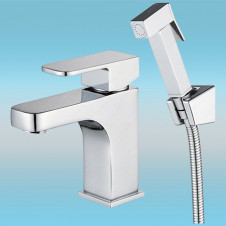 Смеситель для умывальника KAISER SONAT 34088 с гигиенической лейкой, хром