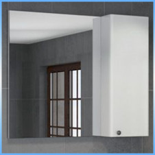 Зеркало-шкаф COMFORTY АМСТЕРДАМ-95 1 дверь, белый глянец 950х800х170