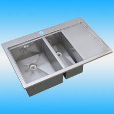 Мойка ZorG MASTER OLIMPIA ZM X-7852-2-L 1.5 чаш+ крыло правое 780x520