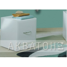 Тумба выкатная АКВАТОН ОТЕЛЬ, с корзиной