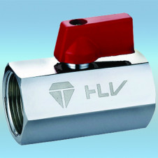 Кран-мини шаровой HLV MINI вн-вн ø 1/2 хром