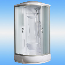 Душевая кабина RIVER REIN 80/26 поддон низкий 800х800х260 матовая