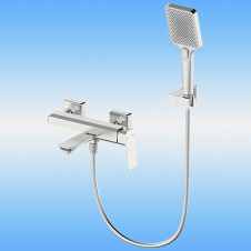 Смеситель для ванны PANTA Galaxy PT-639011-BN однорычажный, короткий излив 100, сатин
