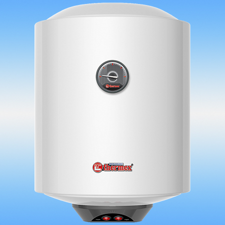 Водонагреватель Термекс THERMO 50V SLIM 50л (круглые с ускор.нагревом биостеклофарфор)