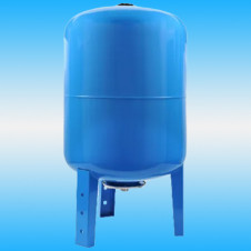 Гидроаккумулятор UNIPUMP 50 л, синий, вертикальный (нижнее подключение)