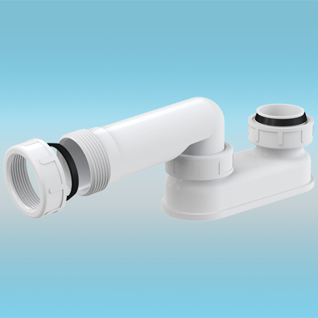 Гидрозатвор ALCAPLAST A53 ø 6/4 белый