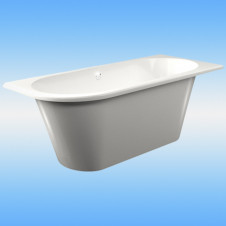 Ванна из литьевого мрамора BERGG РОКСИ W21 асимметричная, напольная 1700х710х600 без сифона